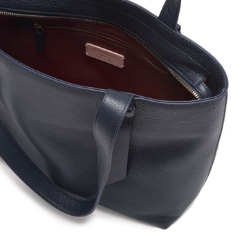 Borsa shopping Coccinelle Malory Medium in pelle martellata - 4