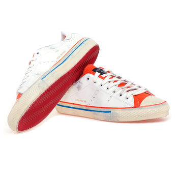 Sneaker Hidnander Straless Low in pelle e canvas - 4