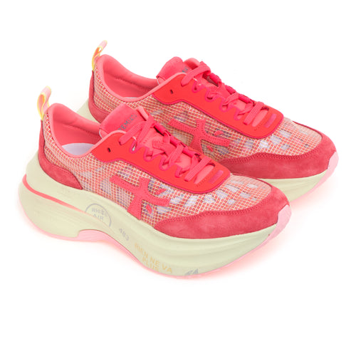 Sneaker Premiata Hill in camoscio e tessuto tecnico - 2