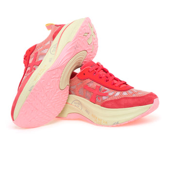 Sneaker Premiata Hill in camoscio e tessuto tecnico - 4