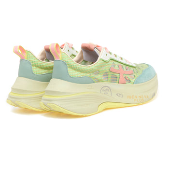Sneaker Premiata Hill in camoscio e tessuto tecnico - 3