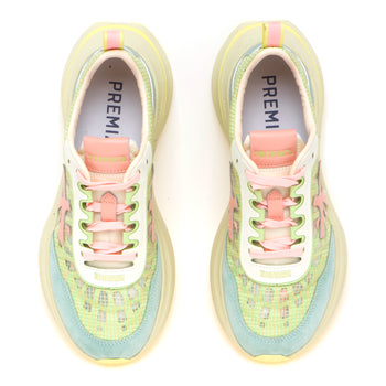 Sneaker Premiata Hill in camoscio e tessuto tecnico - 5