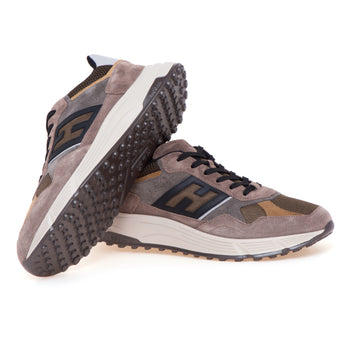 Sneaker Hogan Hyperlight in camoscio e tessuto - 4