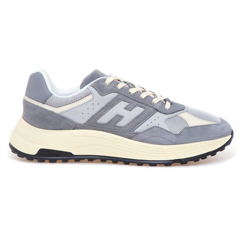 Sneaker Hogan Hyperlight in camoscio e tessuto
