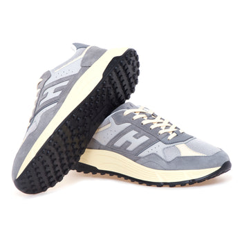 Sneaker Hogan Hyperlight in camoscio e tessuto - 4