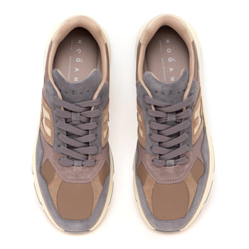 Sneaker Hogan Hyperlight in camoscio e pelle - 5