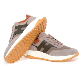Sneaker Hogan Hyperlight in camoscio e tessuto - 4
