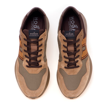 Sneaker Hogan H601 in camoscio e tessuto - 5
