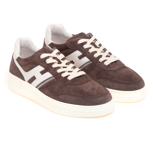 Sneaker Hogan H630 basket in camoscio - 2