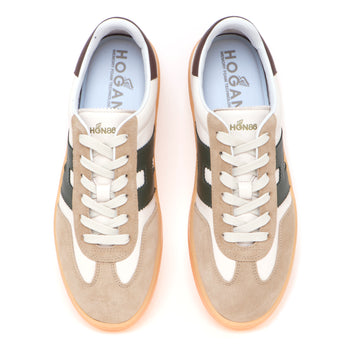 Sneaker Hogan Cool H647 in pelle e camoscio - 5