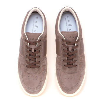 Sneaker Hogan H-TV in camoscio e nabuck - 5