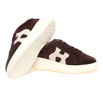 Sneaker Hogan Rebel H562 in camoscio - 4