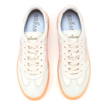 Sneaker Hogan Cool H647 in pelle e camoscio - 5