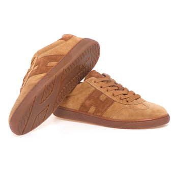 Sneaker Hogan H647 Cool in camoscio stampa cocco - 4