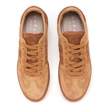 Sneaker Hogan H647 Cool in camoscio stampa cocco - 5