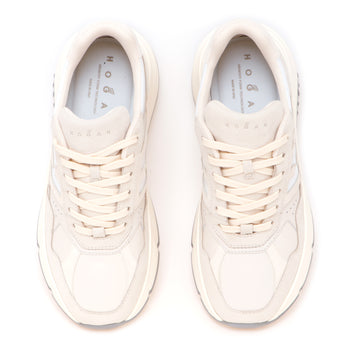 Sneaker Hogan Hi-Fi in nabuck e pelle - 5