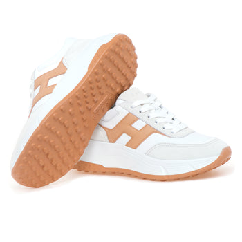 Sneaker Hogan Hi-Fi in camoscio e pelle - 4