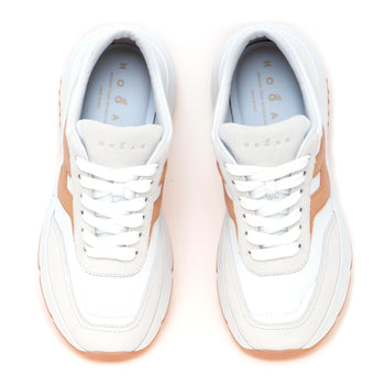 Sneaker Hogan Hi-Fi in camoscio e pelle - 5