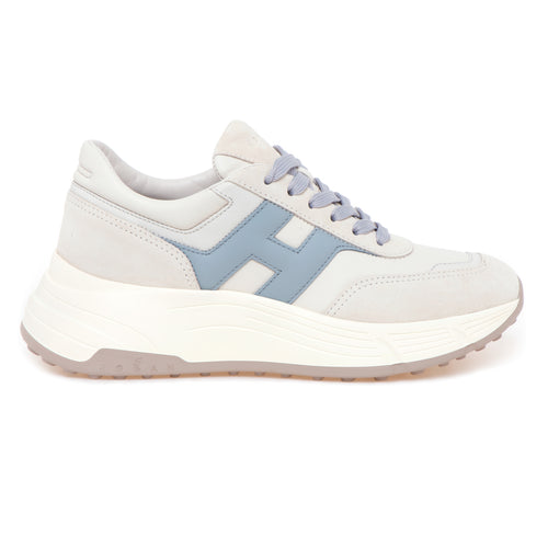 Sneaker Hogan Hi-Fi in camoscio e pelle