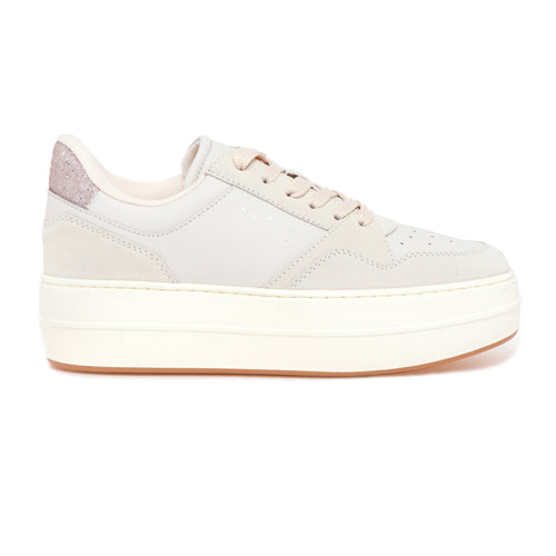 Sneaker Hogan Skyscraper in pelle e camoscio con maxi pltaform