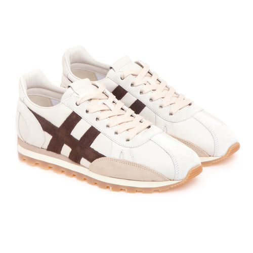 Sneaker Hogan 86er in pelle e camoscio - 2