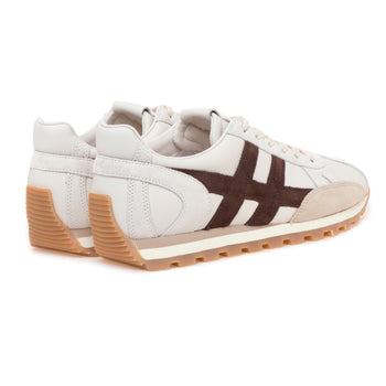 Sneaker Hogan 86er in pelle e camoscio - 3
