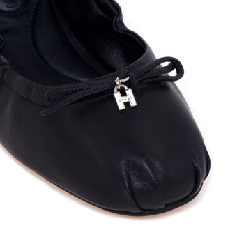 Ballerina Hogan H684 in pelle con fiocco - 4