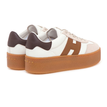 Sneaker Hogan Cool Platform in pelle - 3