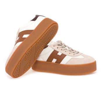 Sneaker Hogan Cool Platform in pelle - 4