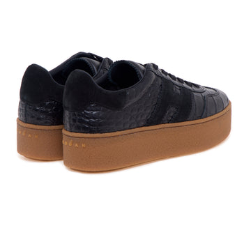 Sneaker Hogan Cool Platform in pelle stampa cocco - 3