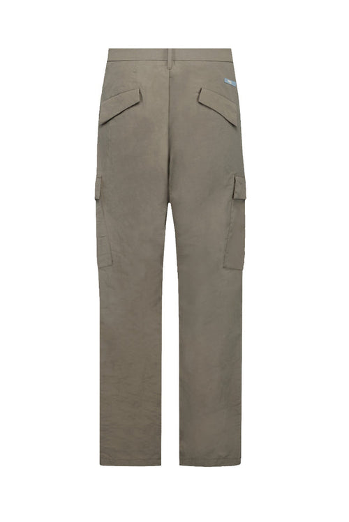 Pantalone cargo People Of Shibuya in misto lino con tasconi - 2
