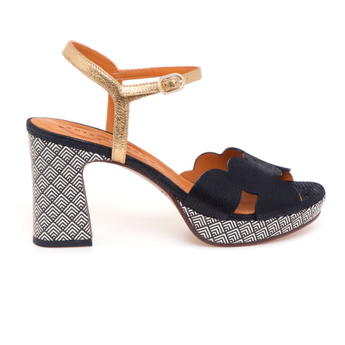 Sandalo Chie Mihara in pelle con tacco 85 mm