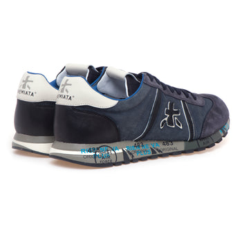 Sneaker Premiata Lucy in camoscio e tessuto - 3