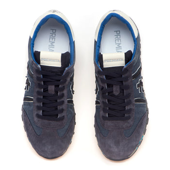 Sneaker Premiata Lucy in camoscio e tessuto - 5