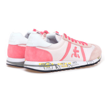 Sneaker Premiata Lucy in camoscio e tessuto - 3