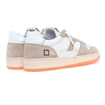 Sneaker D.A.T.E. Court Vintage in pelle e camoscio - 3