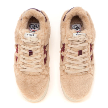 Sneaker ASH in ecopelliccia con inserti in glitter e pelle - 5