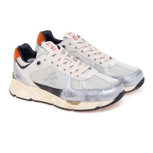 Sneaker Premiata Mase in pelle laminata e tessuto - 2