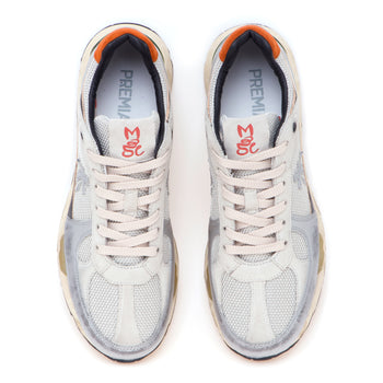 Sneaker Premiata Mase in pelle laminata e tessuto - 5