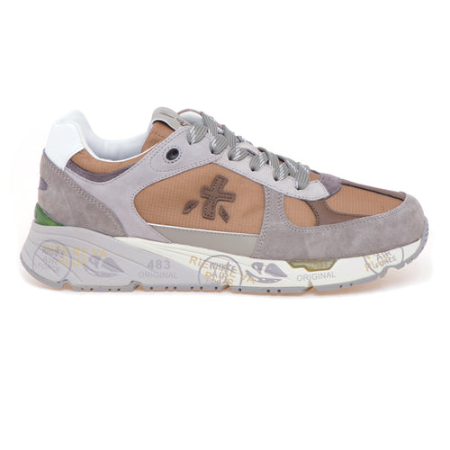 Sneaker Premiata Mase in camoscio e tessuto