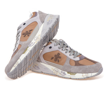 Sneaker Premiata Mase in camoscio e tessuto - 4