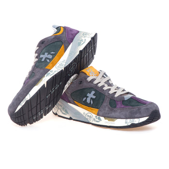 Sneaker Premiata Mase in camoscio e tessuto - 4