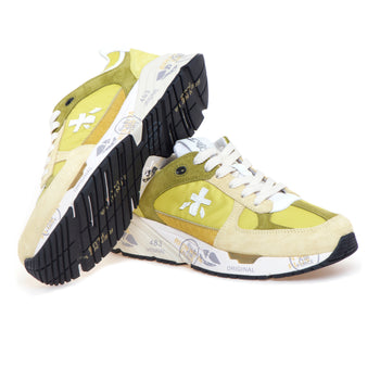 Sneaker Premiata Mase in camoscio e tessuto - 4