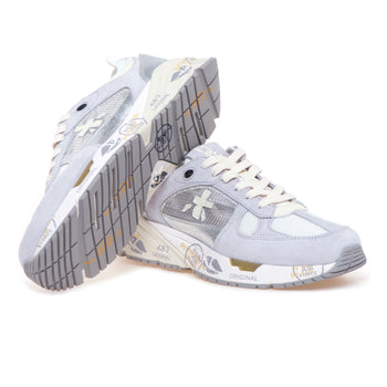 Sneaker Premiata Mase in camoscio e tessuto - 4