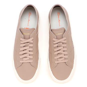 Sneaker Santoni DBS in pelle martellata sfoderata - 5