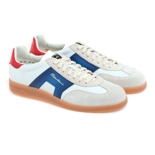 Sneaker Santoni DBS Olympic in pelle sfoderata - 2