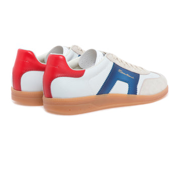 Sneaker Santoni DBS Olympic in pelle sfoderata - 3