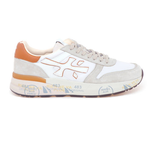 Sneaker Premiata Mick in camoscio e tessuto - 1