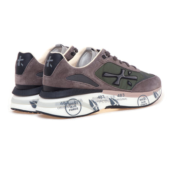 Sneaker Premiata Moe Run in camoscio e tessuto - 3