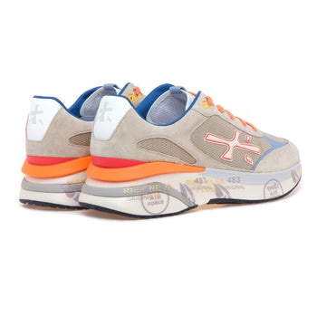 Sneaker Premiata MoeRun in camoscio e tessuto tecnico - 3
